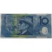 AUSTRALIA 1993 . TEN 10 DOLLAR BANKNOTES . ERROR . WET INK TRANSFER